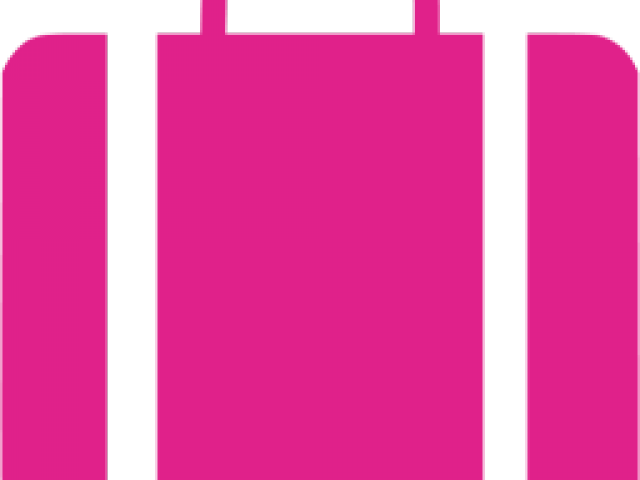 Pink Clipart Briefcase - Pink Clipart Briefcase (640x480)