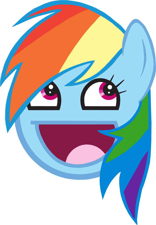 11d Image 147508] Awesome Face Epic Smiley Know Your - Little Pony Friendship Is Magic (617x887)