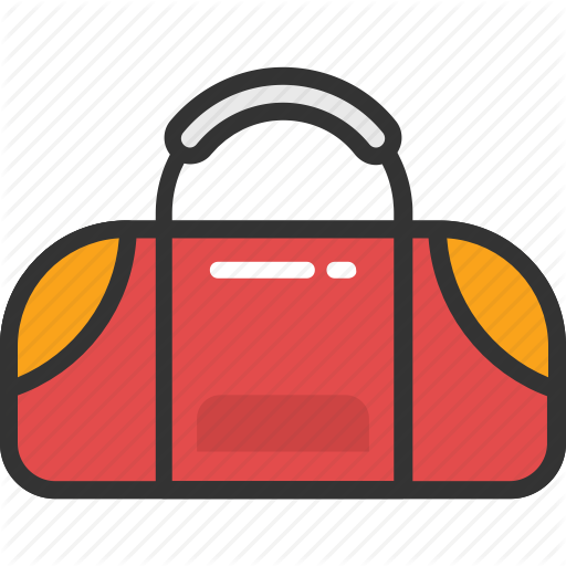Luggage Clipart Gym Bag - Sport Bag Icon (512x512)