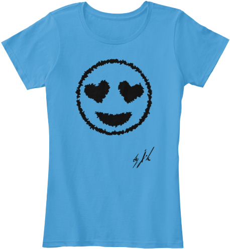 Wear This Cool In Love Whatsapp Emoji Smiley Face - Preschool Teacher T Shirt (511x560)