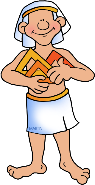 Egyptian Architect - Clipart Egyptian (343x648)