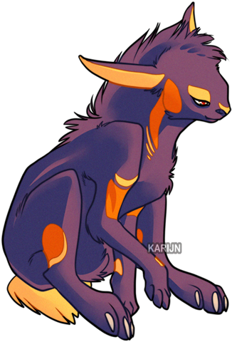 Alien Rabbit Adoptable - Basement (453x500)