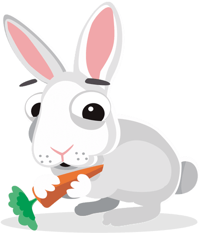 Rabbit Cartoon Transparent Png - O Coelho Desenho Animado (512x512)