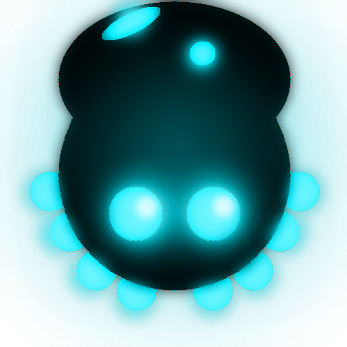 Neonoctopus - Neon Animals Mope Io (500x500)