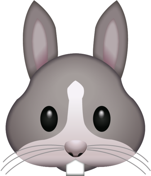 Bunny Emoji (600x600)