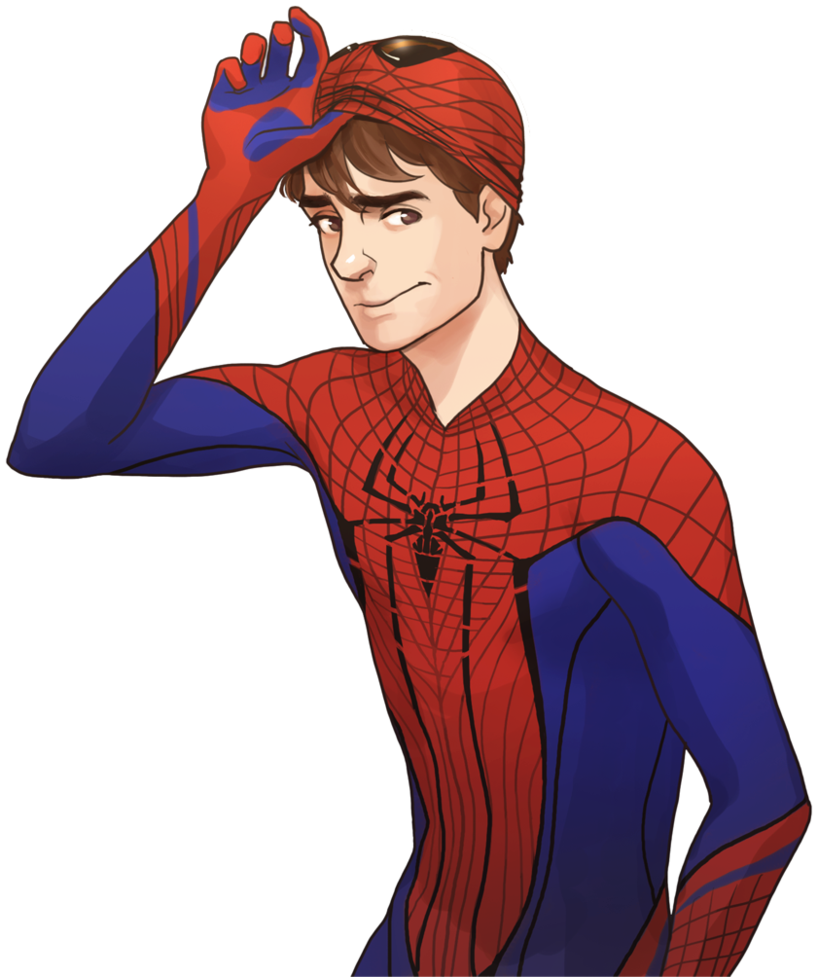 The Amazing Spiderman By Hallpen - Percy Jackson Spider Man (818x977)