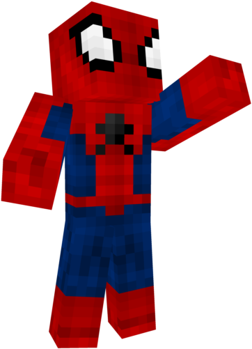 Undefined - Spectacular Spider Man Minecraft Skin (640x640)
