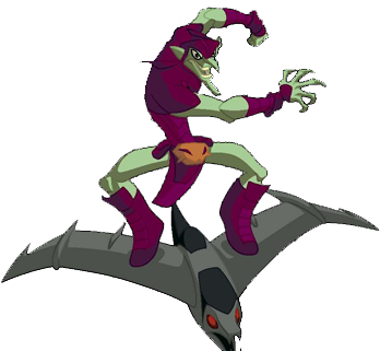 Spectacular Spiderman Season 3 Hobgoblin - Spectacular Spiderman Green Goblin (399x320)