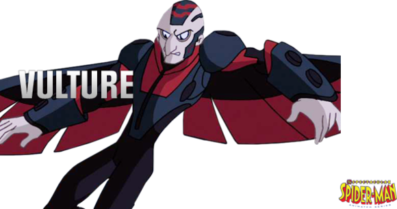 The Spectacular Spider Man Vulture - Vulture The Spectacular Spider Man (580x306)