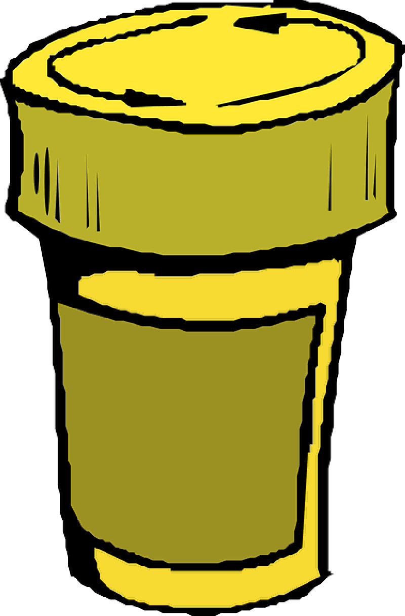 Drug - Pill Bottle Clip Art (800x1216)