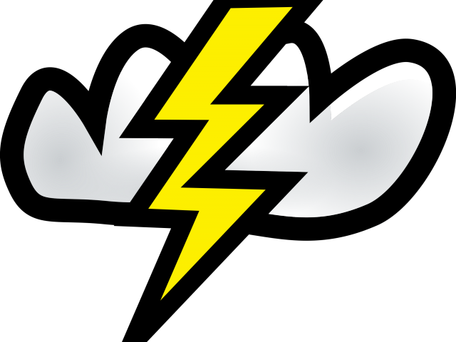 Thunderstorm Clipart Orage - High Sounds And Low Sounds Examples (640x480)