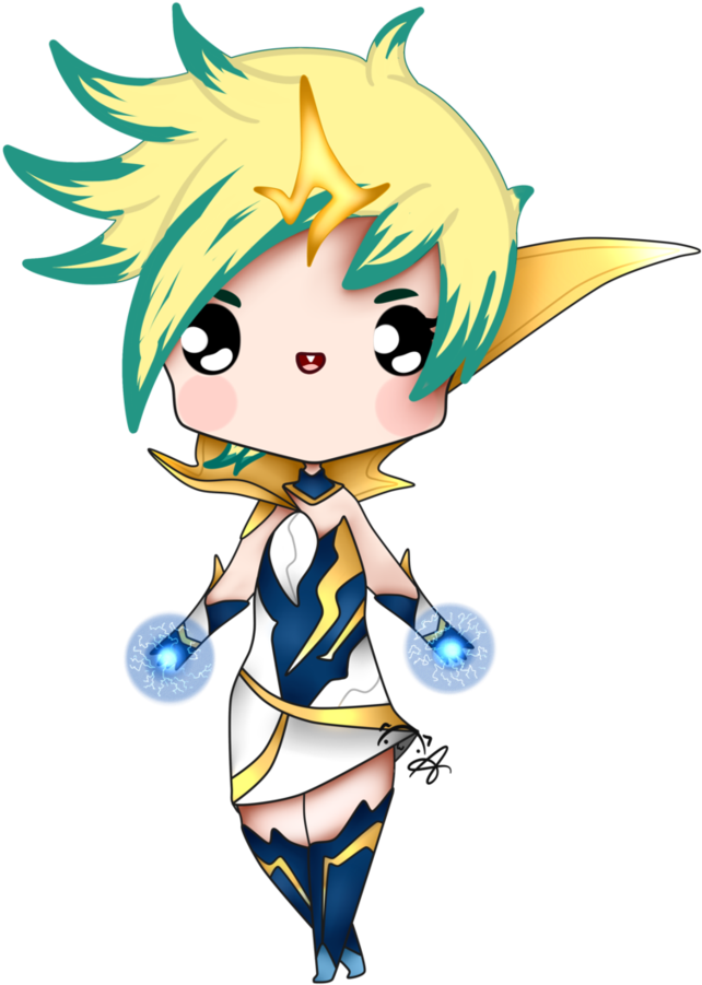 League Of Legends - Cartoon (872x917)