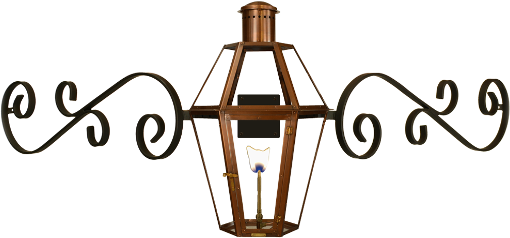 Six-sided French Quarter® Reverse Scroll Mustache - Lantern (1033x700)