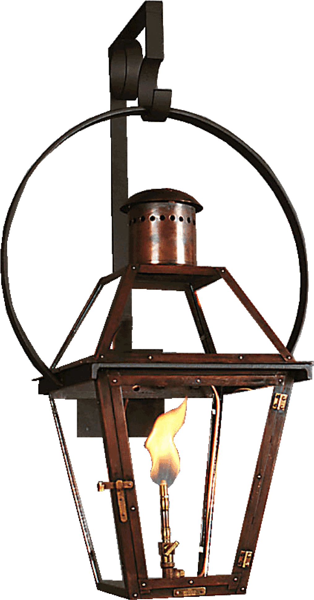 French Quarter On Yoke Hanger Large Photograph - Ceiling Fixture (1200x2016)