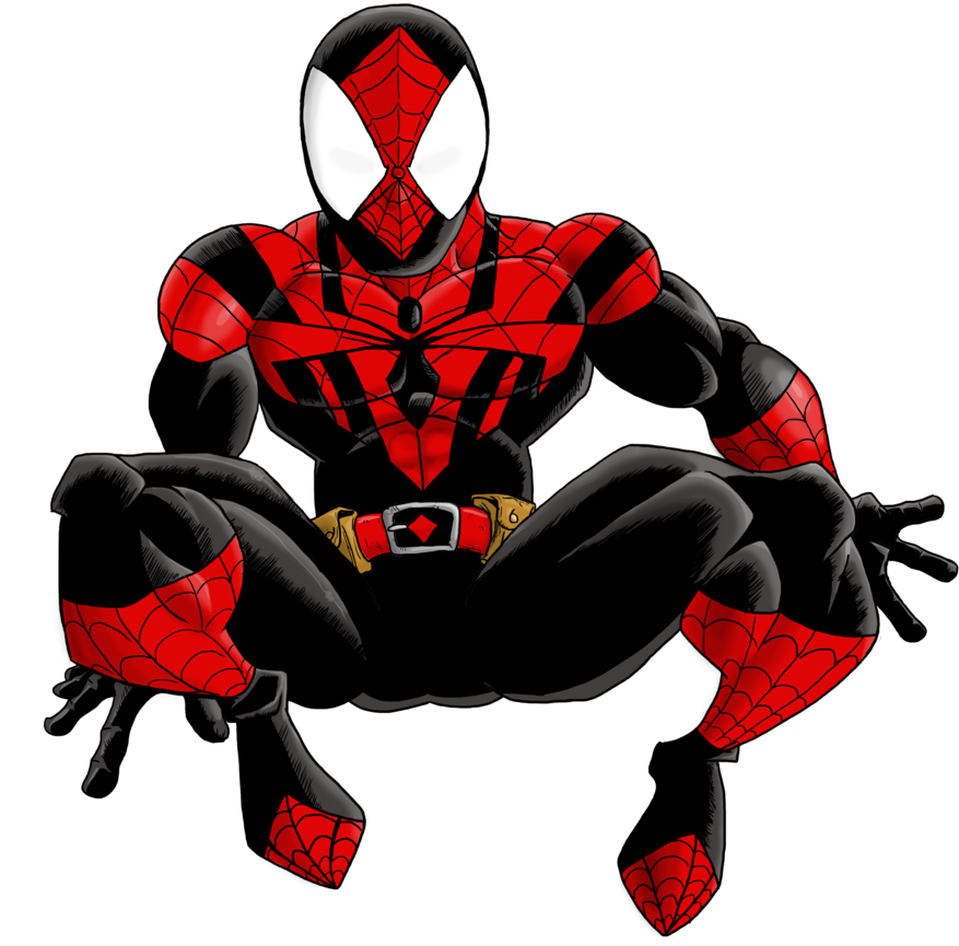 Aj Prime 98 54 Spider Man Af By Malikstudios - Spiderman And Venom Fusion (900x866)