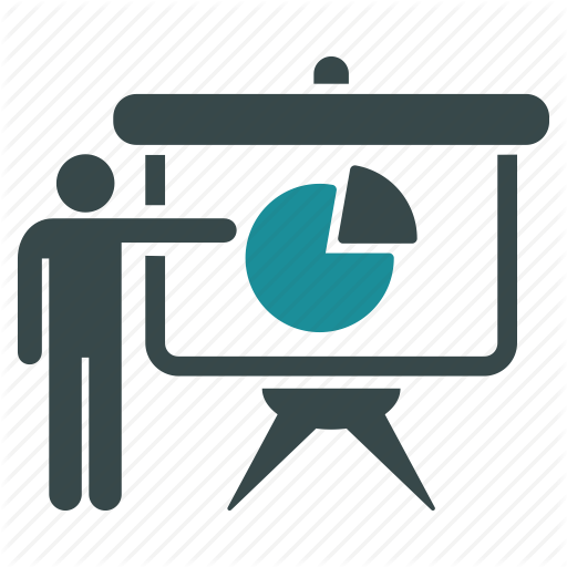Chart Clipart Project Presentation - Project Presentation Icon (512x512)