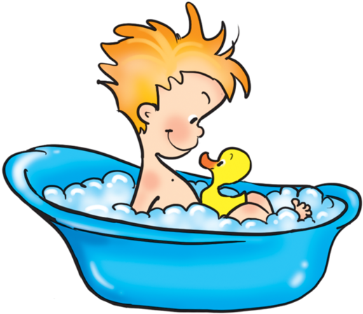 Personnages, Illustration, Individu, Personne, Gens - Clipart Bain (600x461)