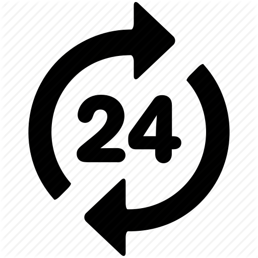 24-hour Access - 24 Icon (512x512)