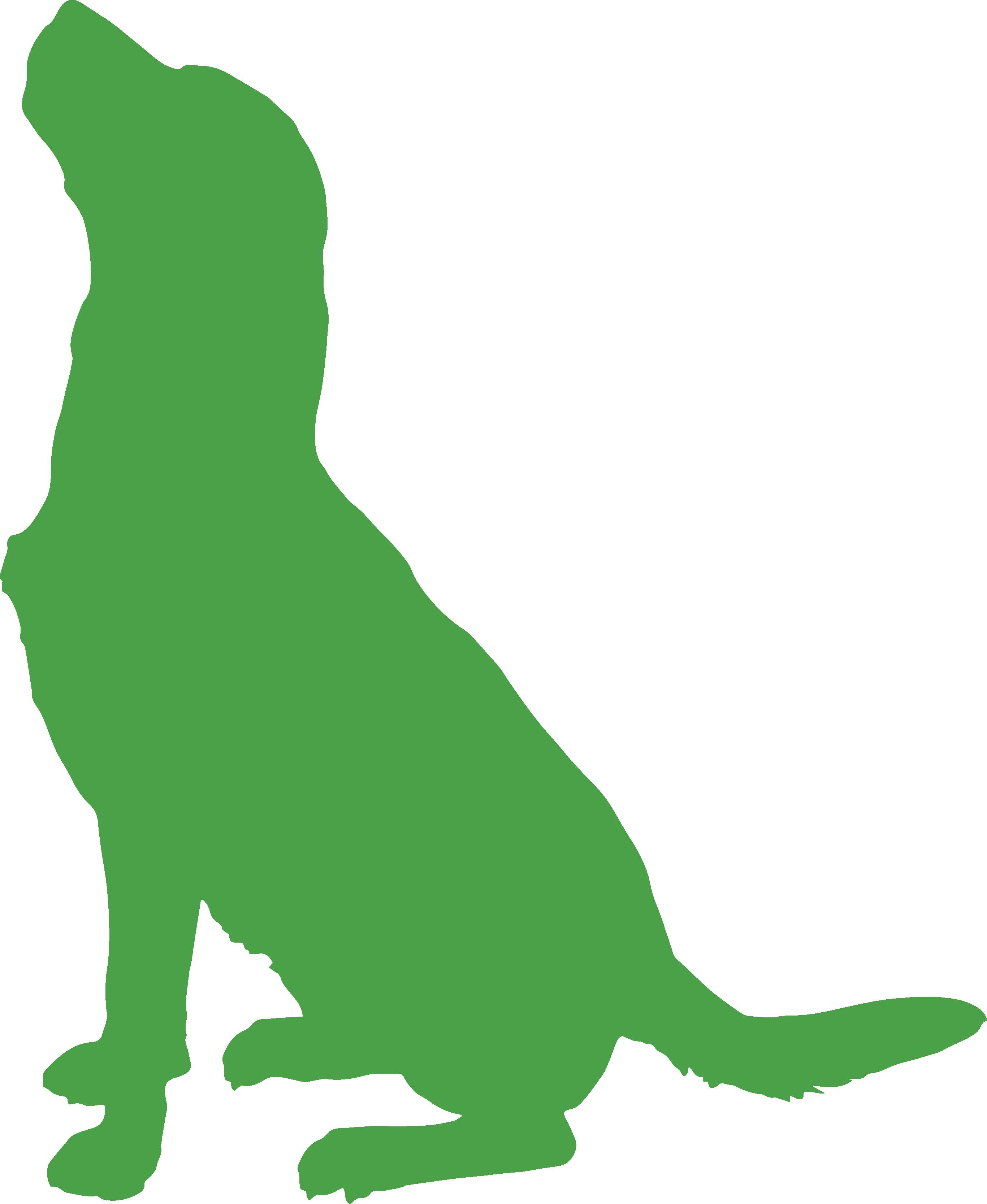 5th Annual - Labrador Silhouette Clip Art (2733x3335)