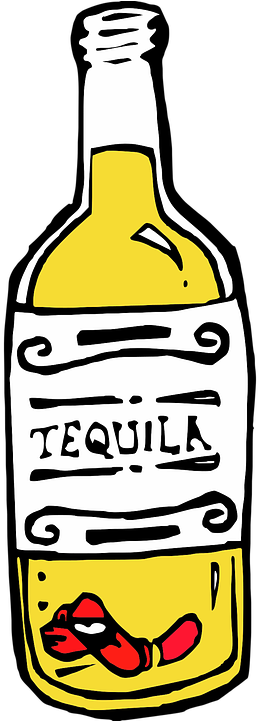 Tequila Clipart Liquor - Tequila Clipart (360x720)