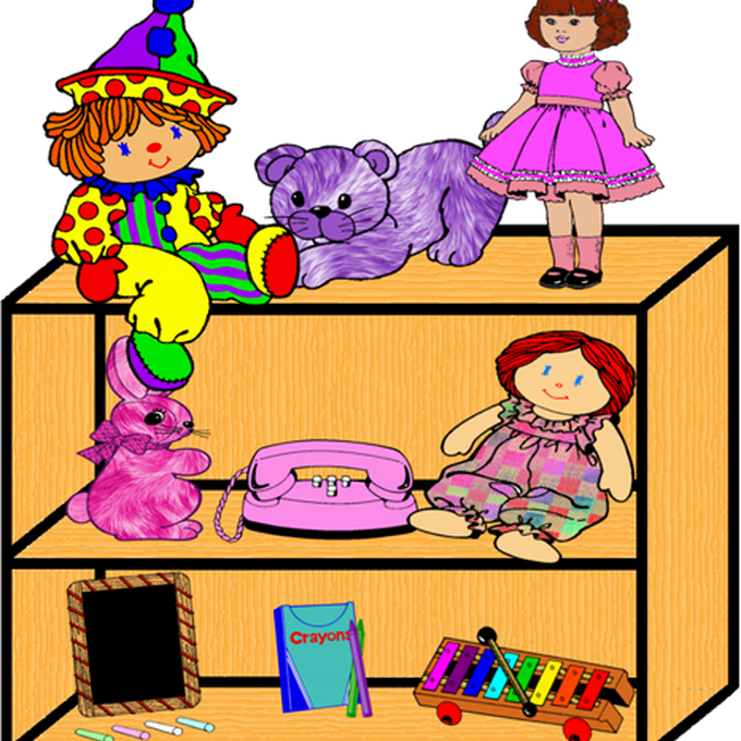Clip Art Of Toys On Shelves Clipart Clipart Suggest - Toy Shelf Clipart (680x680)