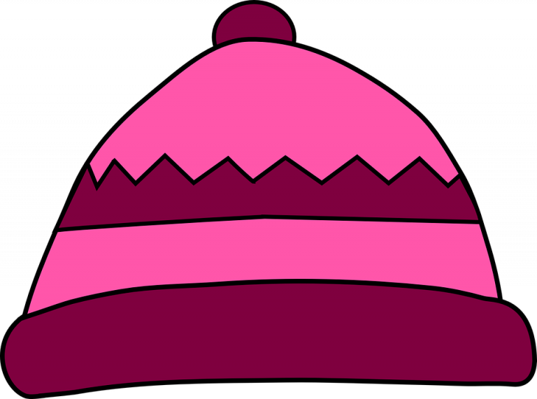 Winter Hat Clipart Winter Hat Warm Free Vector Graphic - Winter Hat Transparent Background (768x571)