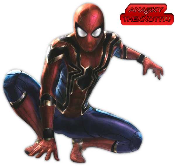 Iron Spider - Marvel 10th Anniversary Poster (640x633)