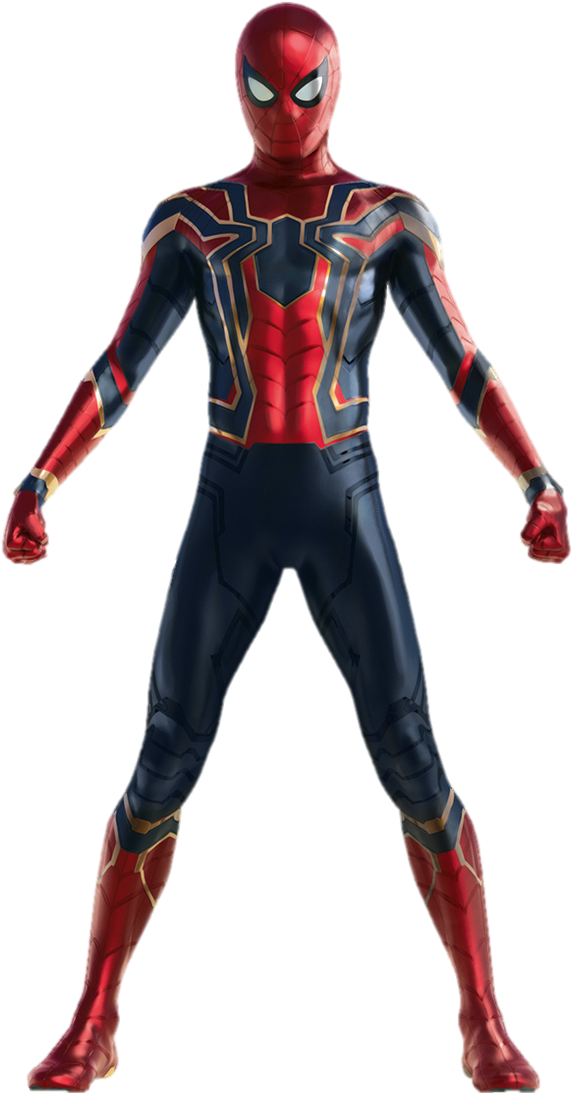 Superhero - Avengers Infinity War Spiderman (611x1106)
