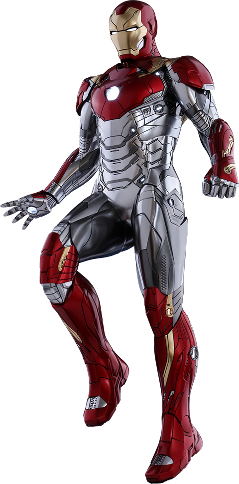 Hot Toys Iron Man Mark Xlvii Sixth Scale Figure - Iron Man Mark Xlvii (480x970)