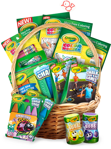 {giveaway} Crayola Candy-free Easter Variety Pack Marvelous - Crayola Cray24ct Sidewalk Chalk (460x526)