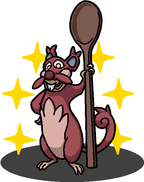 Shiny Rattata Remy Ratatouille By Shawarmachine On - Shiny Rattata (700x700)