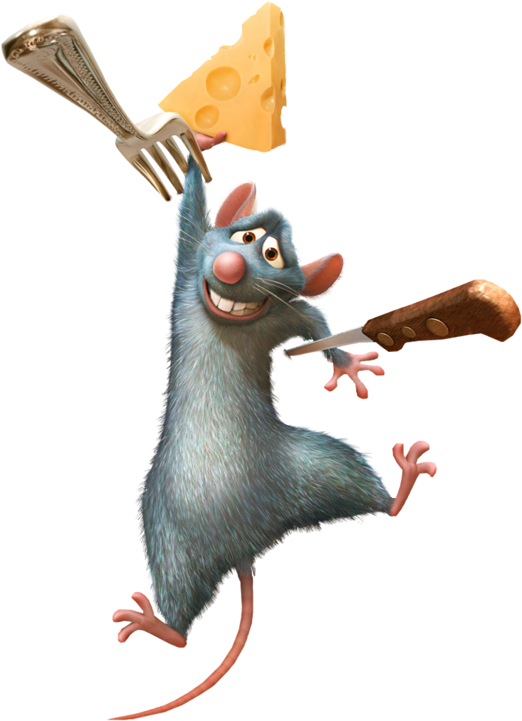 Ratatouille The Movie Clipart - Ratatouille Png (748x1024)