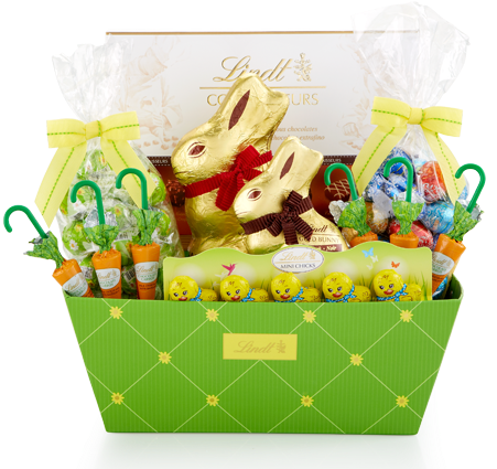 Lindt Easter Basket - Lindt Chocolate Easter Baskets (450x450)