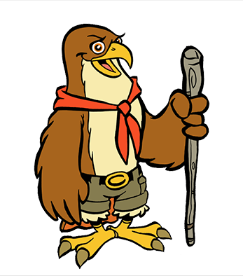 Reddy Redtail - Red-tail Land Conservancy (347x394)