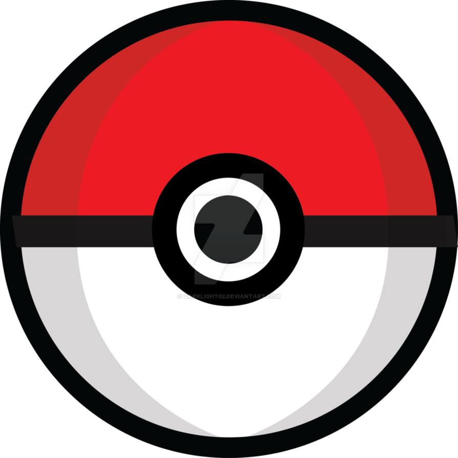 Pokemon - Pokemon Ball Vector (894x894)