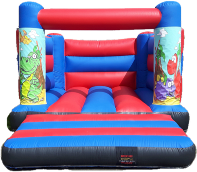 Dinosaur Bouncy Castle - Castle (400x400)