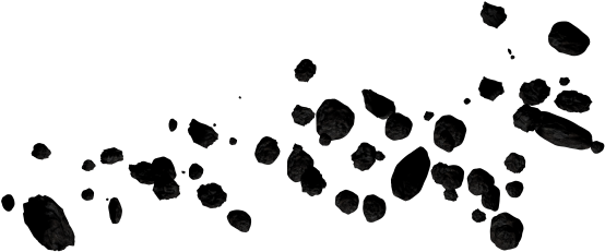 Asteroid Belt Clipart - Asteroid Belt Clipart (600x337)