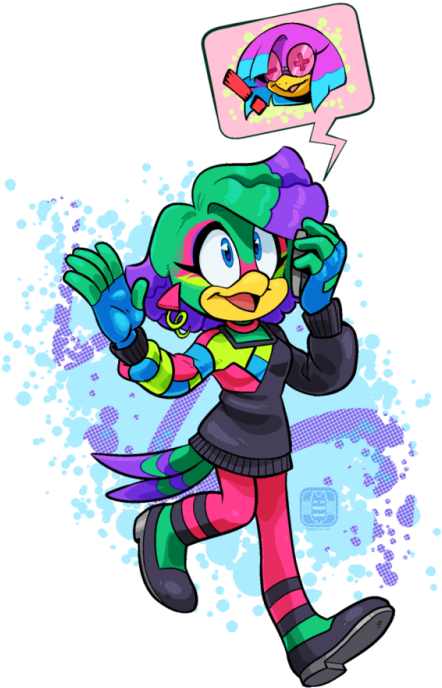 Commission From Stream - Tekno The Canary (473x750)