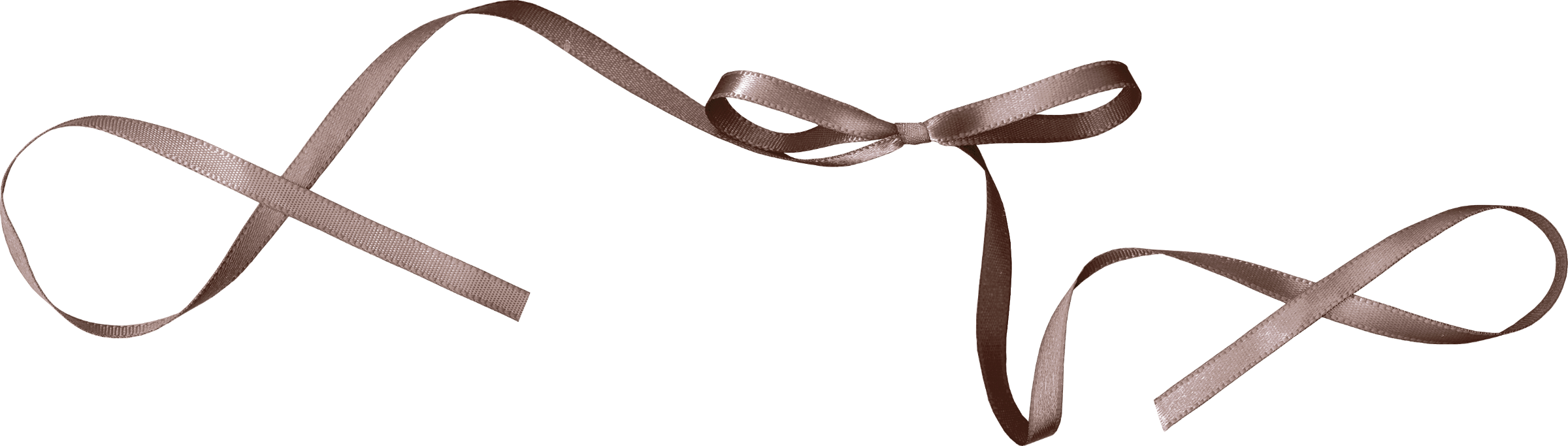 Ribbon Shoelace Knot Clip Art - Ribbon (2400x683)