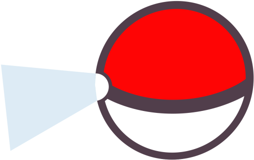 Pokemon, Poke-ball, Light, Game, Go Icon - Circle (512x512)