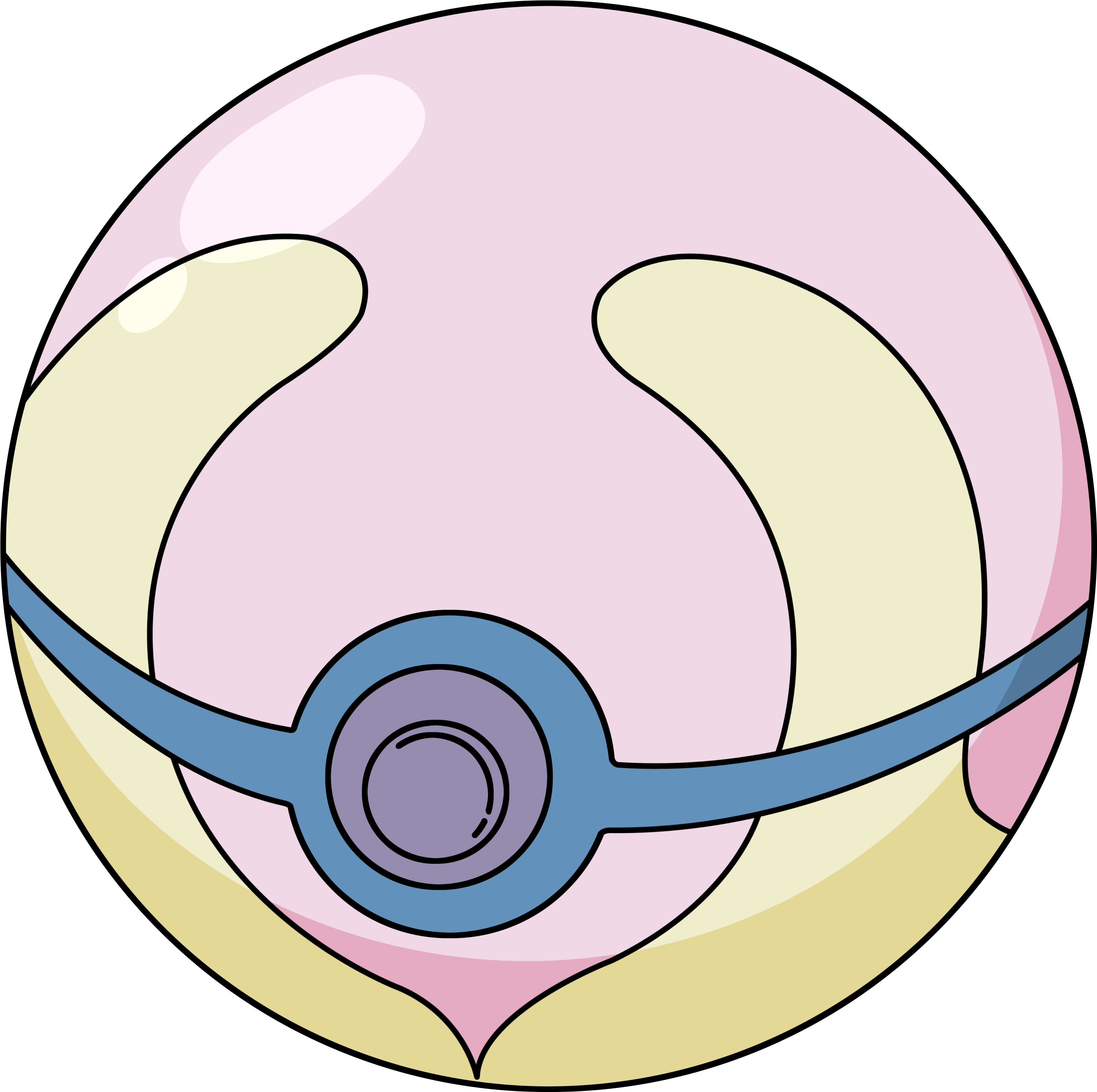 Adfpf1 35 13 Sana Ball By Adfpf1 - Healball Png (3000x3000)