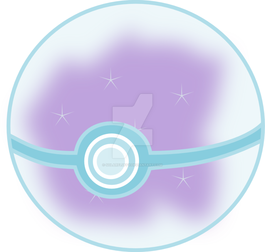 Fake Pokeball By Solarfluffy - Circle (917x872)
