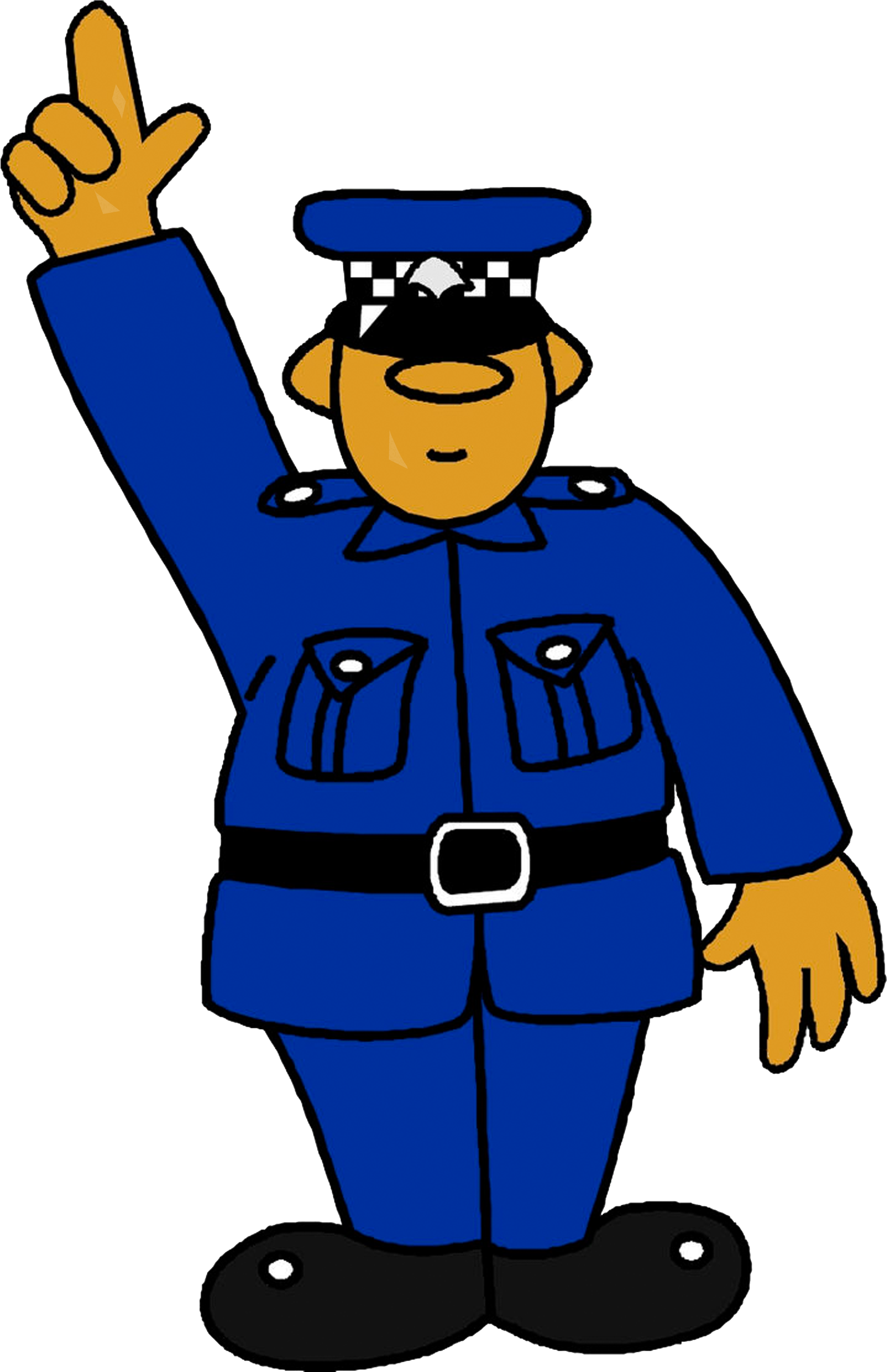 Police Officer Cartoon Traffic Police Clip Art - Cartoon Police Officer -  (5000x5000) Png Clipart Download