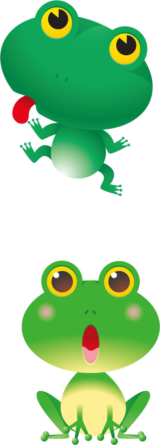 Red-eyed Tree Frog Cartoon Clip Art - Cartoon Red Eyed Tree Frog (1500x1500)