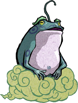 Artwork Of Zephos - Wind Waker Wind God (312x413)