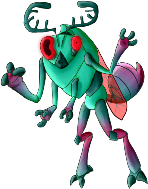 Bug-moose, Now Digified - Cartoon (500x633)