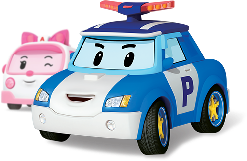 Traffic Safety Stories With Robocar Poli - False Robocar Poli & Amber Band Aids A Set Of 2 (860x400)