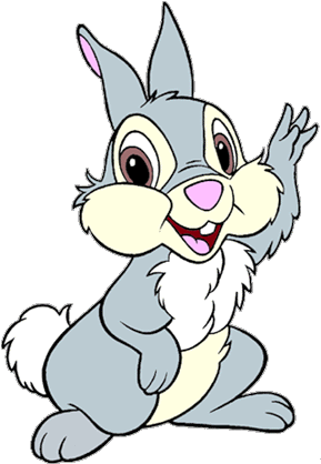 Rabbit Clipart Snow White Pencil And In Color Rabbit - Rabbit Clipart (306x422)