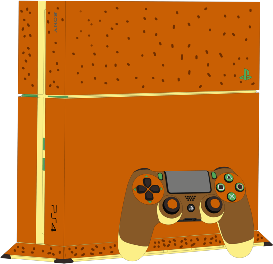Playstation 4 By Mrplymouth1998 - Joystick (901x886)