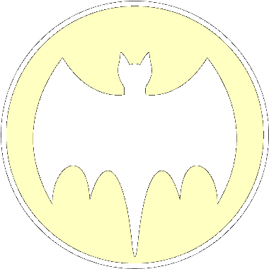 Printable Batman Vector - Batman (397x397)